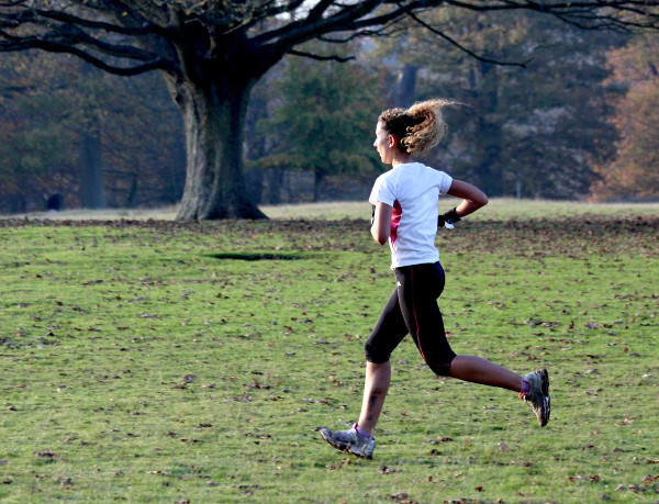 Woman running 